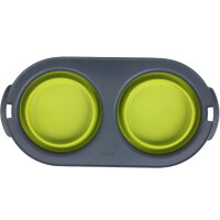 DEXAS Collapsible/Expandable Pet Feeder Подвійна миска для собак