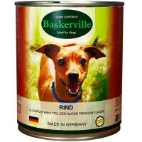 BASKERVILLE Вологий корм для дорослих собак усіх порід (з яловичиною)