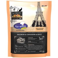 BON APPETIT Sensitive Cat Сухий корм для котів з чутливим травленням (з лососем, куркою та рисом)