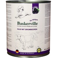 BASKERVILLE Вологий корм для цуценят (з телятиною та ожиною)