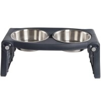 DEXAS Adjustable Height Pet Feeder Миска подвійна з регульованими ніжками