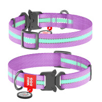 WAUDOG Design Світлонакопичувальний нашийник для собак з QR-паспортом