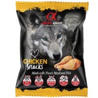 Alpha Spirit Dog Snacks Chicken Напіввологі ласощі для собак (кубики з куркою)