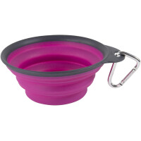 DEXAS Collapsible Travel Cup Дорожня складна миска для собак з карабіном