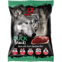 ALPHA SPIRIT Dog Snacks Duck Напіввологі ласощі для собак (кубики з качкою)