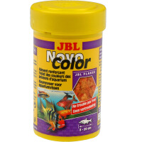 JBL NovoColor Основний корм у формі пластівців для яскравого забарвлення акваріумних рибок