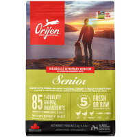 ORIJEN Senior Сухий корм для дорослих собак всіх порід, старше 7 років (курка, індичка, оселедець)