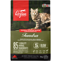 ORIJEN Tundra Cat Сухий корм для котів всіх порід та стадій життя (качка, риба, оленина)