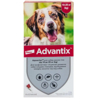 ELANCO Advantix краплі для собак від бліх та кліщів