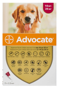 ELANCO Advocate Краплі для собак від бліх та кліщів