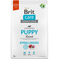 BRIT CARE Dog Hypoallergenic Puppy Сухий корм для цуценят всіх порід (Ягня)
