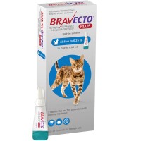 MSD Bravecto Plus Краплі протипаразитарні для котів