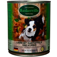 BASKERVILLE Вологий корм для дорослих собак усіх порід (з бараниною та картоплею)