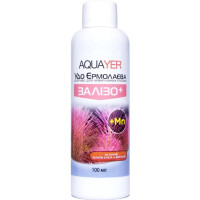 AQUAYER Удо Єрмолаєва ЗАЛIЗО+ Концентроване джерело заліза та марганцю для акваріумних рослин