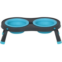 DEXAS Double Elevated Feeder Large Двойная миска для собак на складной подставке