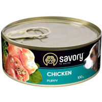 Savory Dog All breeds Puppy Вологий корм для цуценят (Курка)