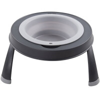 DEXAS Single Elevated Feeder Small Миска одинарна на складній підставці