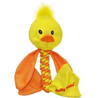 JOLLY PETS Animal Flathead Small Хрустка іграшка-пищалка для собак