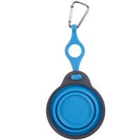 DEXAS Travel Cup Bottle Holder & Carabiner Дорожня складна миска з кріпленням на пляшку