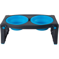 DEXAS Adjustable Height Pet Feeder Миска подвійна з регульованими ніжками