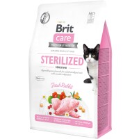 BRIT CARE Cat Sterilized Sensitive Сухий гіпоалергенний корм для стерилізованих котів (з кроликом)