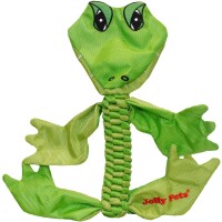 JOLLY PETS Animal Flathead Large Хрустка іграшка-пищалка для собак