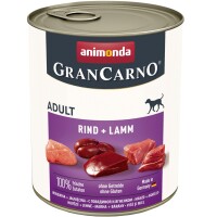 ANIMONDA GranCarno Вологий корм для дорослих собак усіх порід (з яловичиною та ягням)
