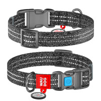 WAUDOG Re-cotton Нашийник для собак з QR-паспортом