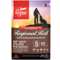 ORIJEN Regional Red Dog Сухий корм для собак всіх порід та вікових категорій  (яловичина, кабан, бізон, ягня, свинина)