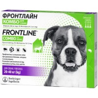 Boehringer Ingelheim Frontline Combo spot-on краплі для собак від бліх та кліщів