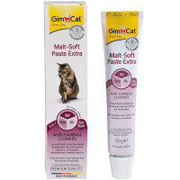 GIMCAT Malt-Soft Extra Паста для виведення шерсті у котів