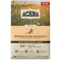 ACANA Homestead Harvest Cat Сухий корм для дорослих котів (з куркою та індичкою)