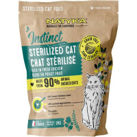 NATYKA Instinct Sterilized Сухий корм для стерилізованих котів (з куркою)