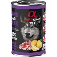 ALPHA SPIRIT Lamb With Pear Вологий корм для дорослих собак усіх порід (з ягням)