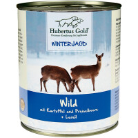 HUBERTUS GOLD Консерва для собак (дичина з картоплею, брусницею та лляною олією)
