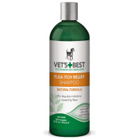 VET`S BEST Flea Itch Relief Shampoo Заспокійливий шампунь від укусів бліх для собак