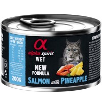 Alpha Spirit Salmon with Pineapple for Adult Cat Вологий корм для дорослих котів всіх порід (з лососем та ананасами)