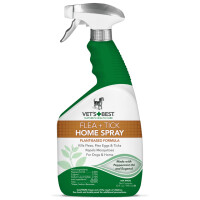 VET`S BEST Natural Flea&Tick Home Spray Спрей від бліх, кліщів і москітів для собак та дому