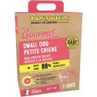 NATYKA Gourmet Small Dog Poultry Напіввологий корм для дорослих собак малих порід (з птицею)