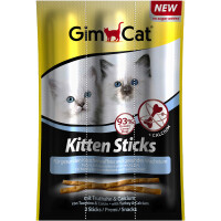GIMCAT Kitten Sticks Ласощі для кошенят (індичка)