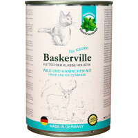 BASKERVILLE Консерва для котів (з олениною та кроликом)
