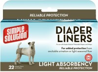 SIMPLE SOLUTION Disposable Diaper Liners - Light Flow Гігієнічні прокладки для собак