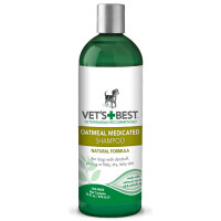 VET`S BEST Oatmeal Med Shampoo Шампунь для собак з сухою шкірою