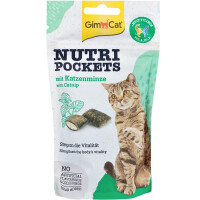 GIMCAT Nutri Pockets Ласощі для котів (з котячою м'ятою і вітамінами)