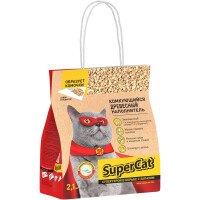 SUPER CAT Деревний наповнювач для котячих туалетів