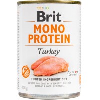 BRIT Mono Protein Dog Вологий корм для дорослих собак усіх порід (Індичка)
