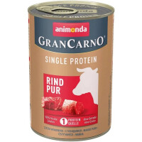 ANIMONDA GranCarno Single Protein Вологий корм для дорослих собак усіх порід (з яловичиною)