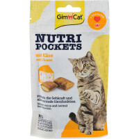 GIMCAT Nutri Pockets Ласощі для котів з сиром і таурином