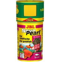 JBL NovoPearl click Основний корм у формі гранул для золотих рибок з дозатором