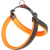 FERPLAST Agila Fluo Orange Шлейка для собак з м'якою підкладкою